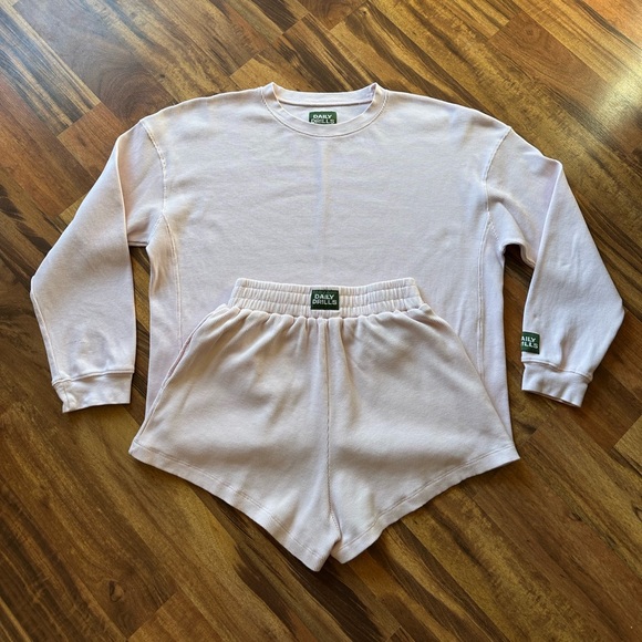 Daily Drills Pink Ribbed Top - Picture 5 of 16